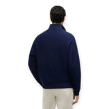 Felpe senza cappuccio Uomo Tommy Hilfiger - Tommy Flag Elevated 1/4 Zip - Blu