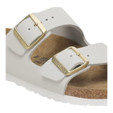 Sandali Donna Birkenstock - Arizona antique white, Nubuck Leather - Bianco