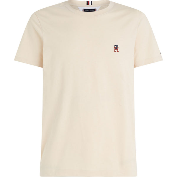 T-shirt Uomo Tommy Hilfiger - Small Imd Tee - Beige