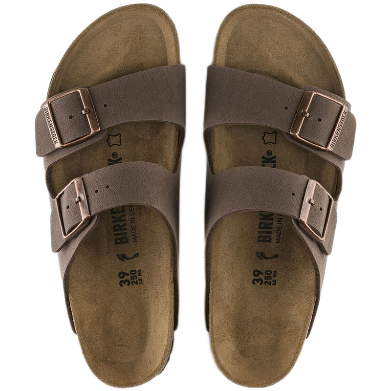 Sandali Unisex Birkenstock - Arizona mocca, Birkibuc Calz.S - Marrone