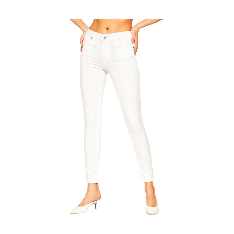 Pantaloni Donna Liu Jo - B.up Divine H.w. - Bianco