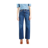 Jeans Donna Levi's - Ribcage Straight Ankle - Blu