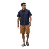 Camicie casual Uomo Dickies - Denim Shirt Ss Rinsed - Denim