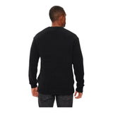 Maglie Uomo Calvin Klein - Chenille Monologo Sweater - Nero