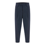 Pantaloni Uomo MACRON CLUB HOUSE - Mch Fcf Luca Tech Long Pants Bl - Blu