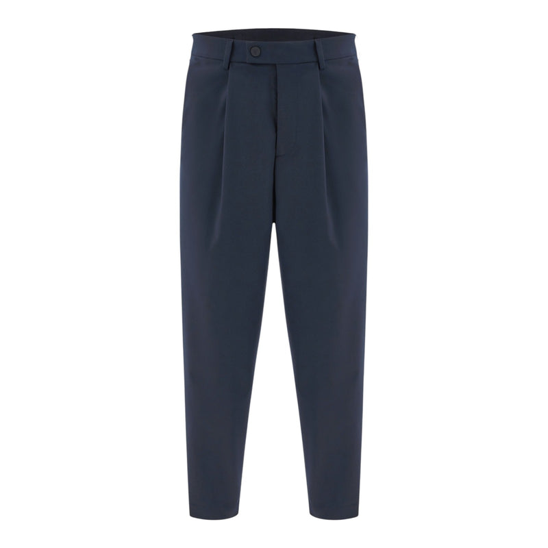 Pantaloni Uomo MACRON CLUB HOUSE - Mch Fcf Luca Tech Long Pants Bl - Blu