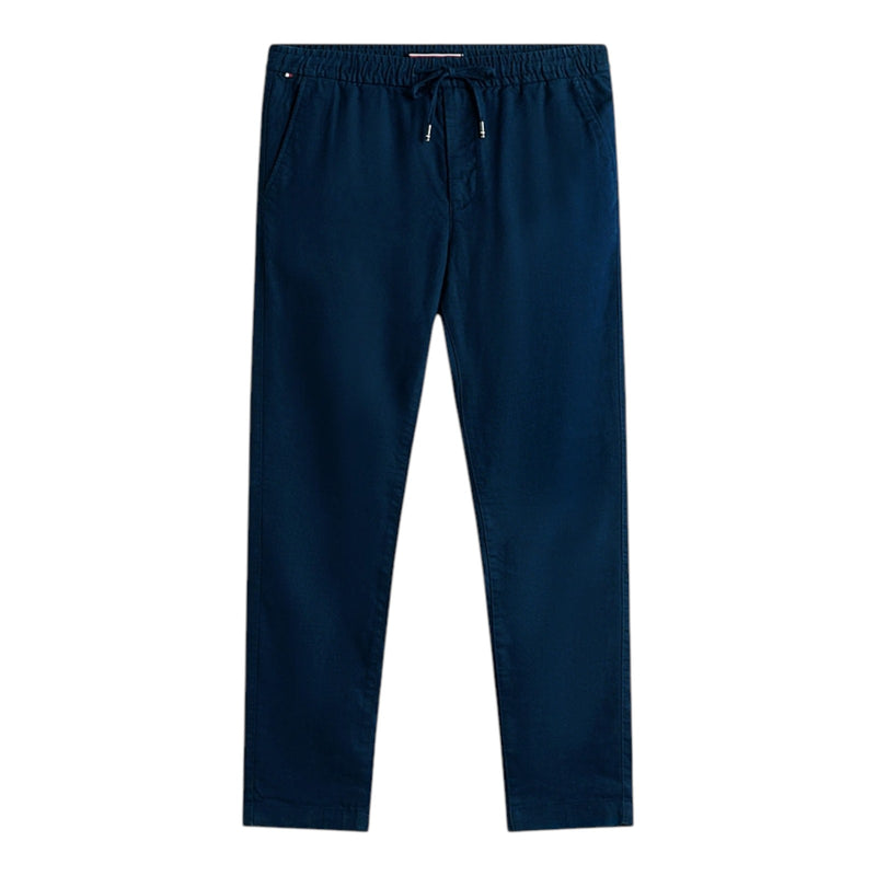 Pantaloni Uomo Tommy Hilfiger - Harlem Sorona Linen - Blu