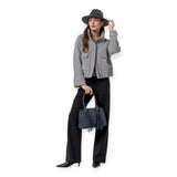 Maglioni Donna Surkana - Maglione girocollo pointelle - Grigio