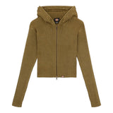 Cardigan Donna Dickies - Unionville Fz Hoodie W - Verde militare