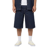 Bermuda Uomo Dickies - 958 13 Inch Loose Short Jeans Rinsed - Denim