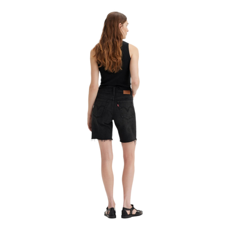 Bermuda Donna Levi's - Ribcage Bermuda Short Goth Princess - Nero