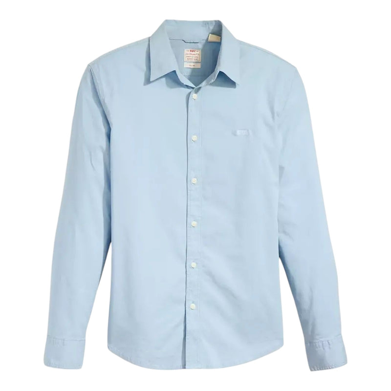 Camicie casual Uomo Levi's - Ls Battery Hn Shirt Slim - Blu