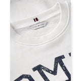Felpe senza cappuccio Donna Tommy Hilfiger - Varsity Crest Mdrn Sweatshirt - Beige