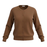 Cardigan Donna SOLOCASCMIR - Cardigan - Marrone