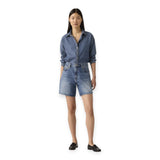 Pantaloncini Donna Levi's - High Baggy Short - Denim