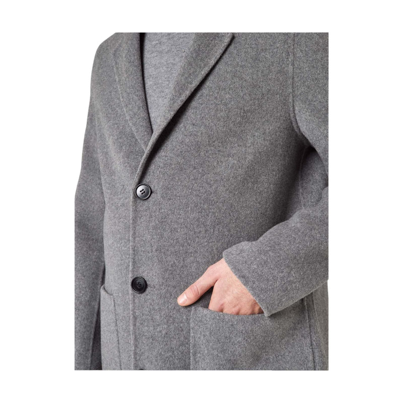 Cappotti Uomo Alpha Studio - Cappotto Rever Cappotti Double - Grigio