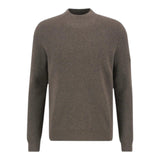 Maglioni Uomo Barbour International - Crawley Crew Neck Jumper - Fango