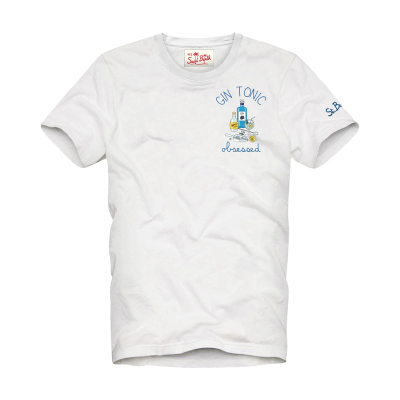 T-shirt Uomo Mc2 Saint Barth - Tshirt Man	Cotton Classic T Shirt - Bianco