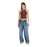 Canotte e top Donna Dickies - Chain Lake Vest V - Marrone