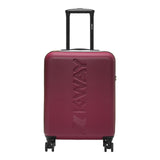 Valigie Unisex K-Way - Cabin Trolley Small - Bordeaux