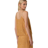 Canotte e top Donna Surkana - Top a spalline - Cammello