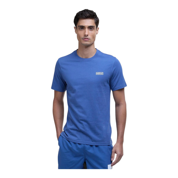 T-shirt Uomo Barbour International - Small Logo Tee - Blu