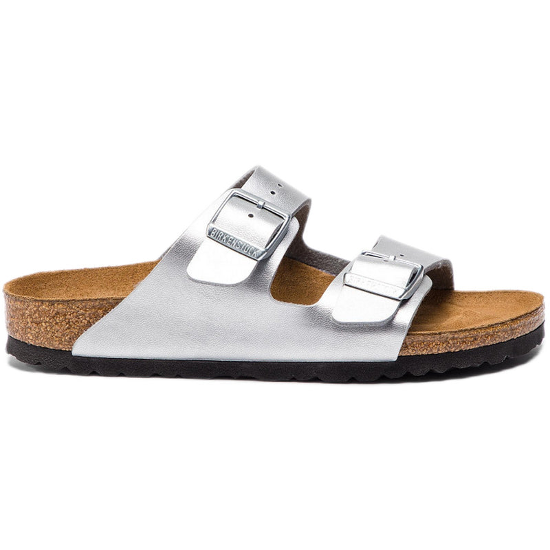 Sandali Donna Birkenstock - Arizona silver, Birko Flor Calz.S - Argento