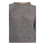 Maglioni Donna RINO & PELLE - Mixed knitted sweater - Grigio