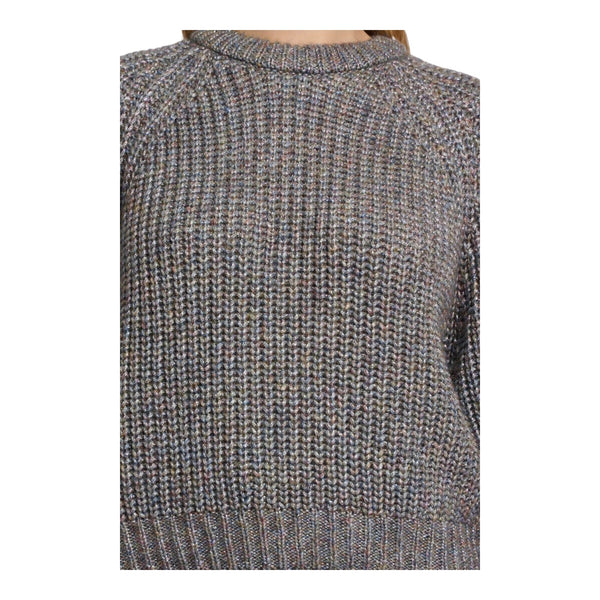 Maglioni Donna RINO & PELLE - Mixed knitted sweater - Grigio