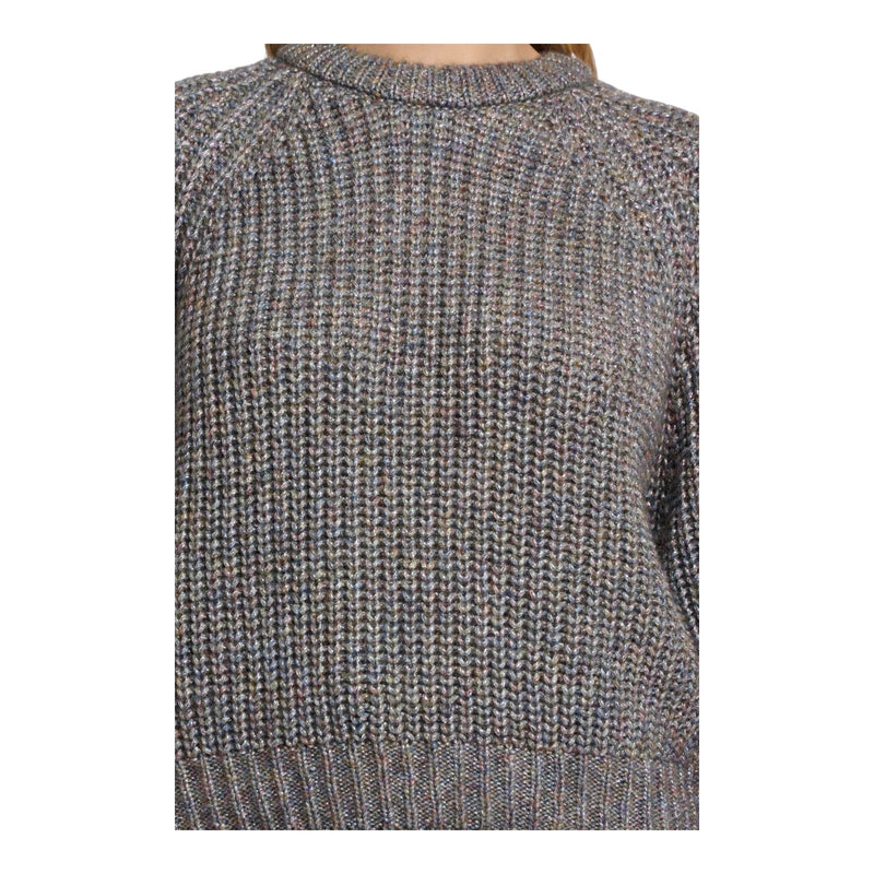 Maglioni Donna RINO & PELLE - Mixed knitted sweater - Grigio