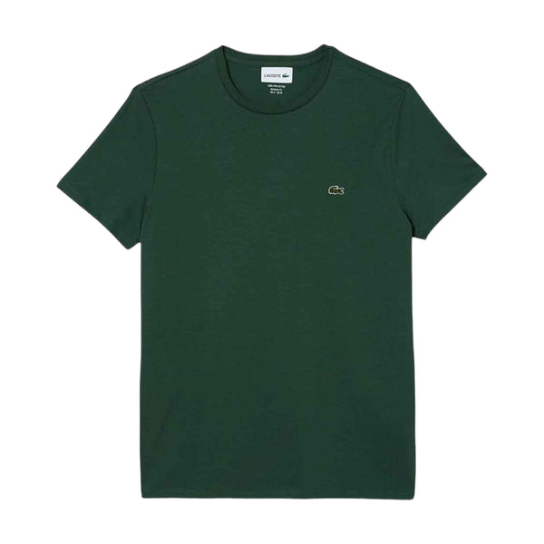 T-shirt Uomo Lacoste - T-Shirt 100% Pima Cotton - Verde