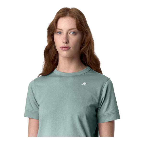 T-shirt Donna K-Way - Emel Jersey - Verde