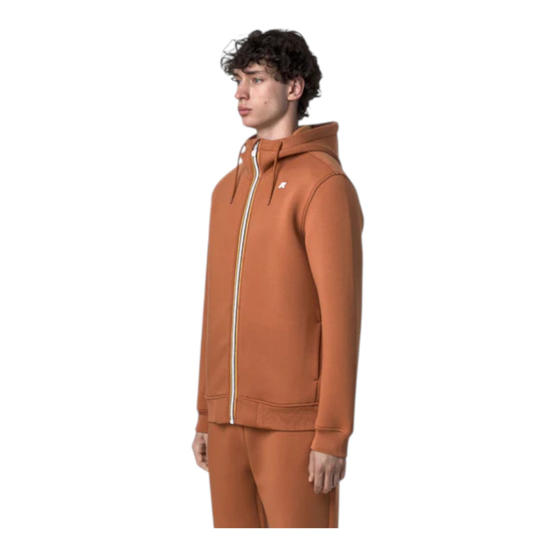 Felpe con cappuccio Uomo K-Way - Rainer Spacer - Arancione