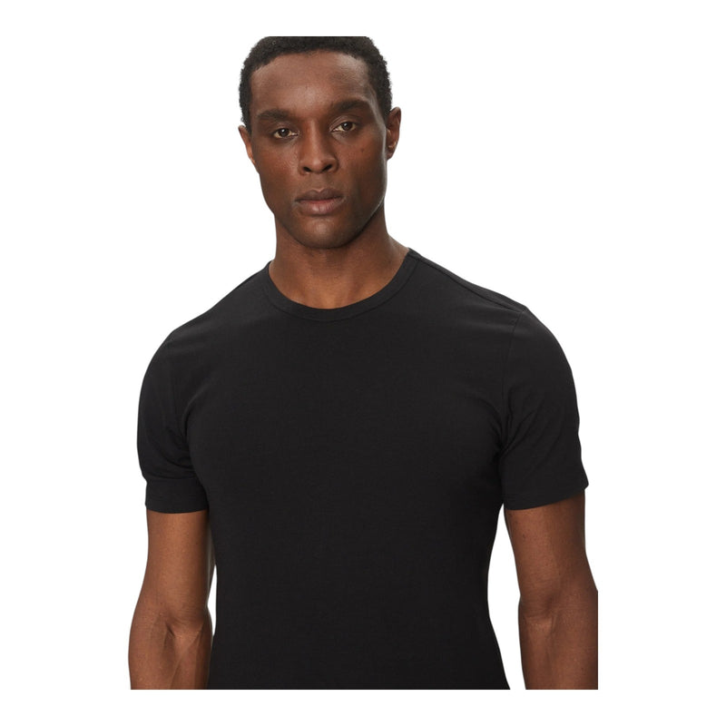 Canottiere e magliette Uomo Calvin Klein - S/S Crew Neck 3Pk - Nero