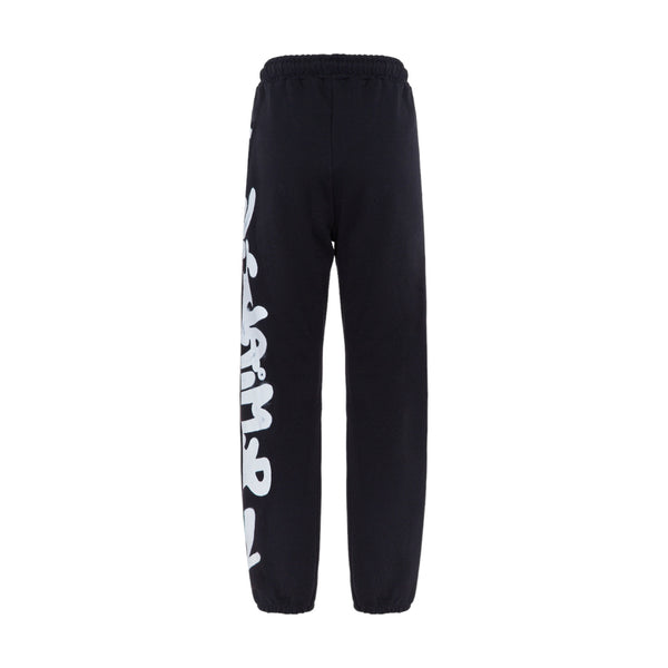 Pantaloni Donna Disclaimer - Pantalone Donna In Felpa - Nero