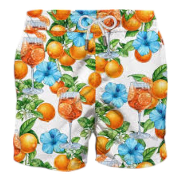 Pantaloncini e calzoncini Uomo Mc2 Saint Barth - Gustavia Classic Swim Short - Multicolore