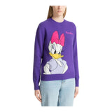 Maglioni Donna Mc2 Saint Barth - New Queen New Crewneck Sweater - Viola