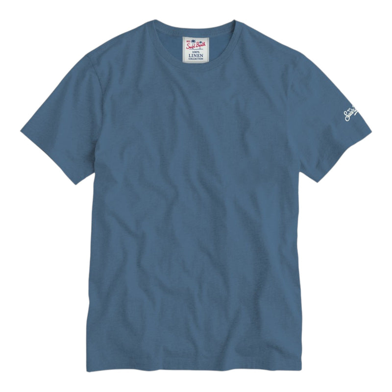 T-shirt Uomo Mc2 Saint Barth - Ecstasea N - Indaco