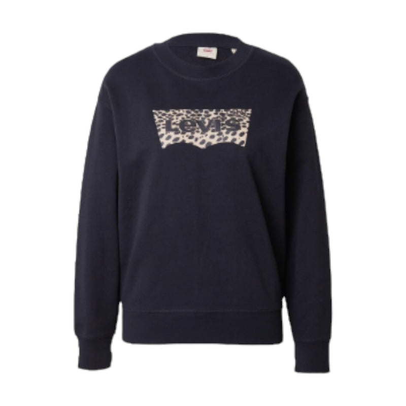 Felpe senza cappuccio Donna Levi's - Graphic Standard Crewneck Sweatshirt - Nero