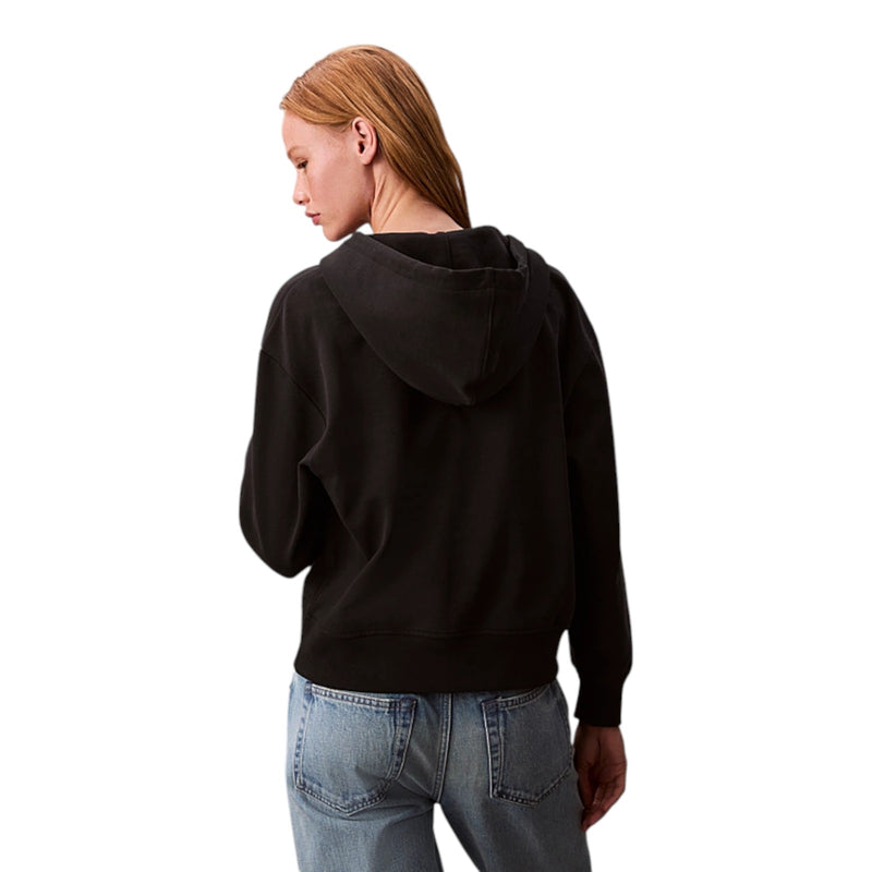 Felpe con cappuccio Donna Calvin Klein - Archive Logo French Terry Fz Hoo - Nero