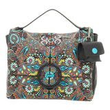 Borse a tracolla Donna Gabs - Shaila Tg M - Bull Stampa Maioliche Black - Nero