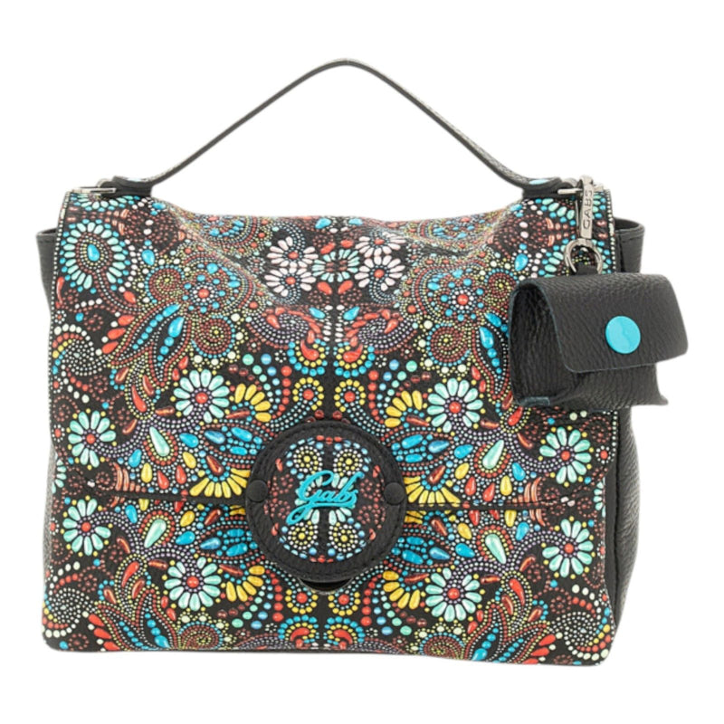 Borse a tracolla Donna Gabs - Shaila Tg M - Bull Stampa Maioliche Black - Nero