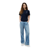 T-shirt Donna Tommy Hilfiger - Th Script Reg C-Nk Ss Tee - Blu