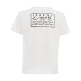 T-shirt Uomo Bl'ker - Grafica Welcome - Panna