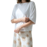 T-shirt Donna Surkana - T-shirt a maniche corte, maniche a palloncino - Bianco