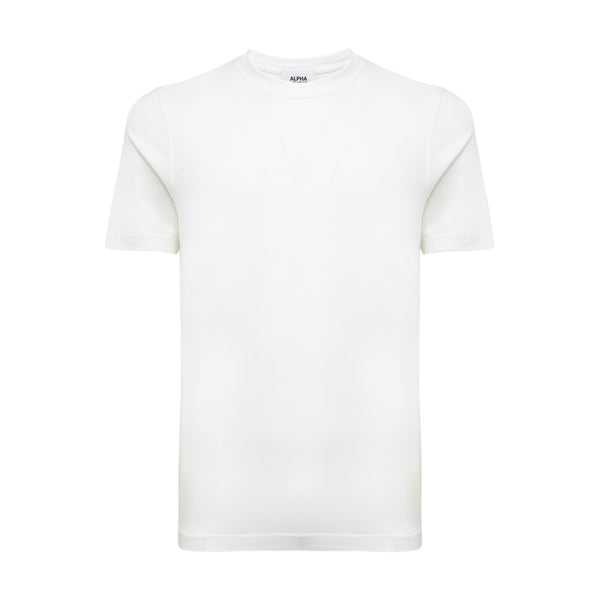 T-shirt Uomo Alpha Studio - T-Shirt M/M Ice Cotton - Bianco