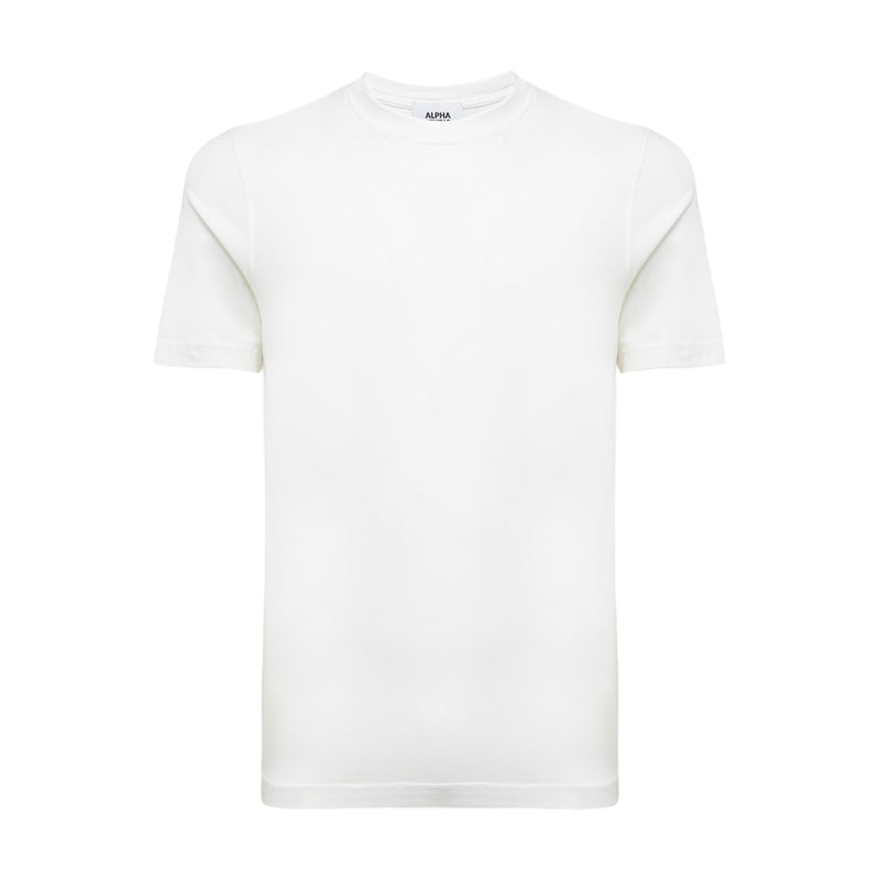 T-shirt Uomo Alpha Studio - T-Shirt M/M Ice Cotton - Bianco