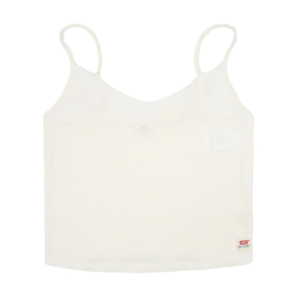 Canotte e top Donna Levi's - Dry Goods Waffle Tank - Bianco