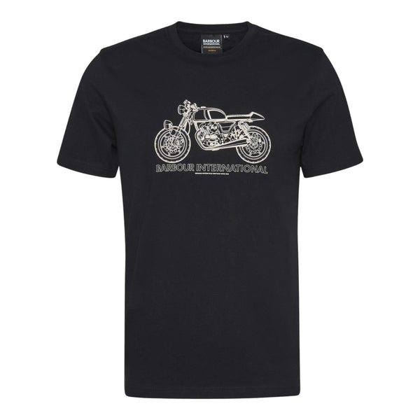 T-shirt Uomo Barbour International - Venture Graphic T-Shirt - Nero