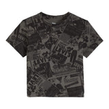 T-shirt Donna Levi's - Gr Essential Sporty Tee - Zine Cowboy Grid Aop P2 - Grigio
